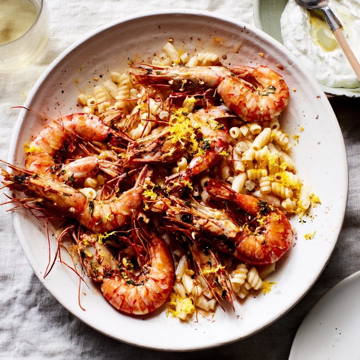 Light Bright Lemon Herb Shrimp