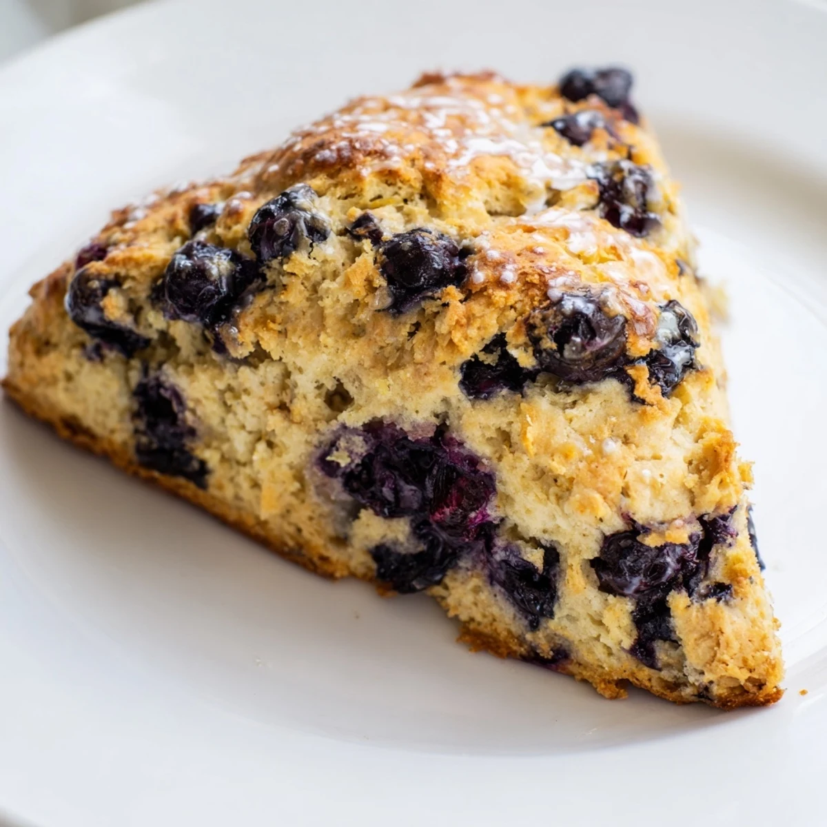 Rustic Birch Blueberry Scones