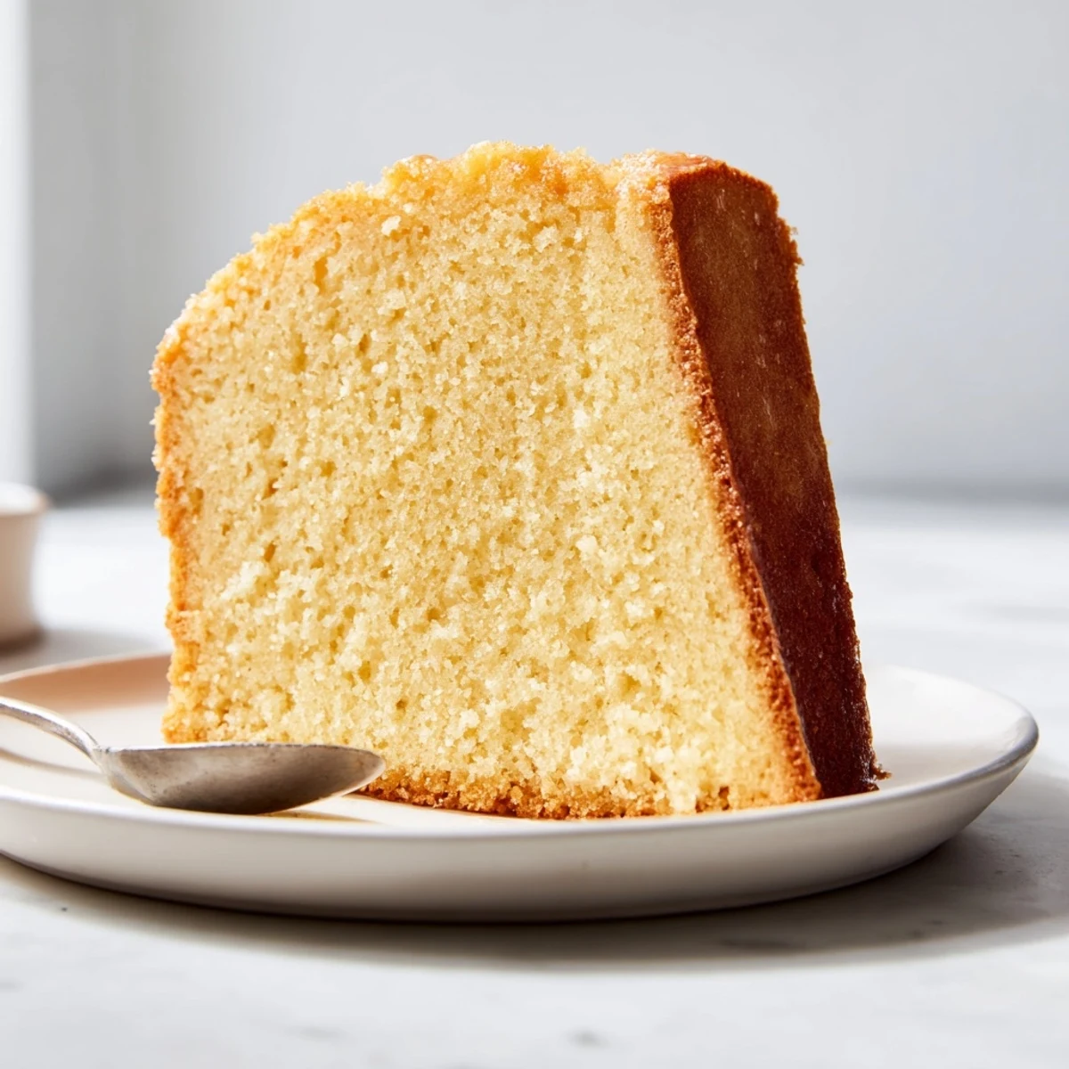 Enjoy the delightful, comforting texture of this delicious Soft Glow Golden Honey Pound Cake.