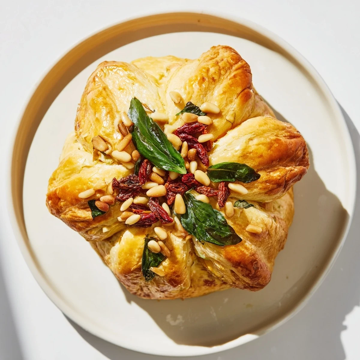 Poinsettia Puff Pastry