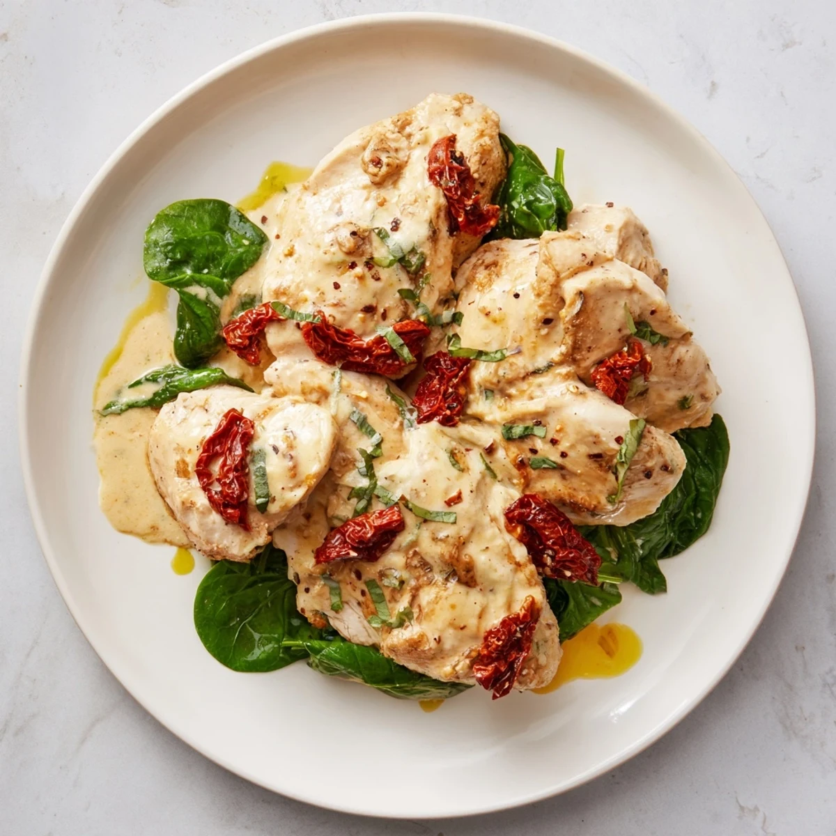 Creamy Sun-Dried Tomato Chicken