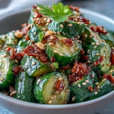 Smashed Cucumber Salad