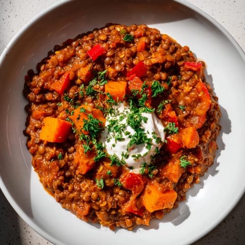 Wheat Hearty Lentil Curry