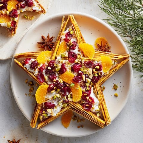 Cranberry Christmas Star