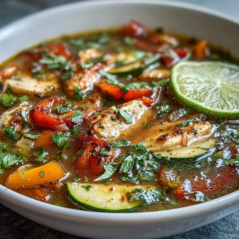 Skinny One-Pot Chicken Fajita