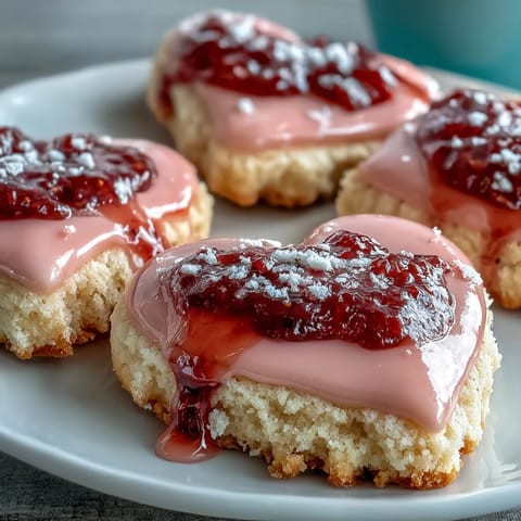 Valentine Sugar Cookies Decorated