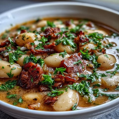 Bean Soup Smoked Ham Potatoes