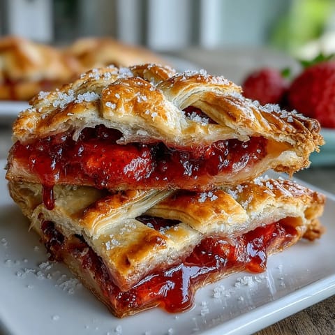 Strawberry Picnic Hand Pies