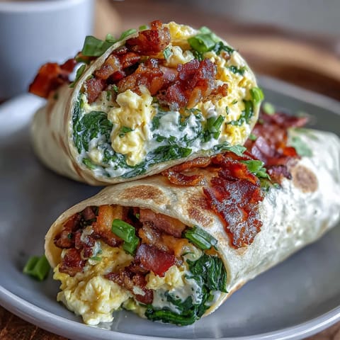 Green Eggs Ham Wraps