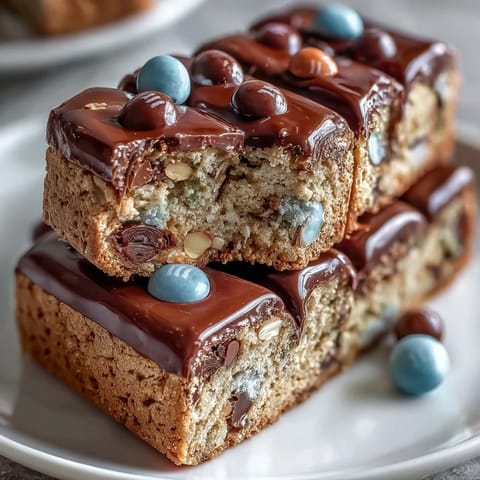 Cadbury Egg Cookie Bars