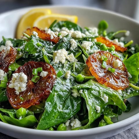Bright Lemon Vinaigrette Salad