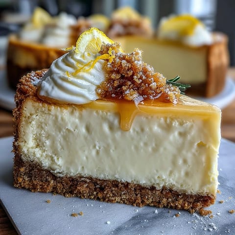 Limoncello Cheesecake Bars