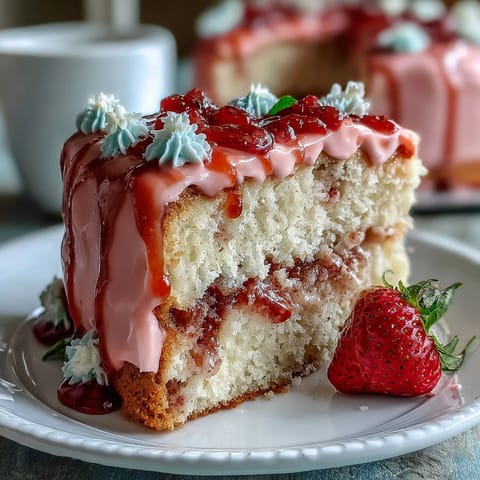 Mothers Day Pink Ombre Cake