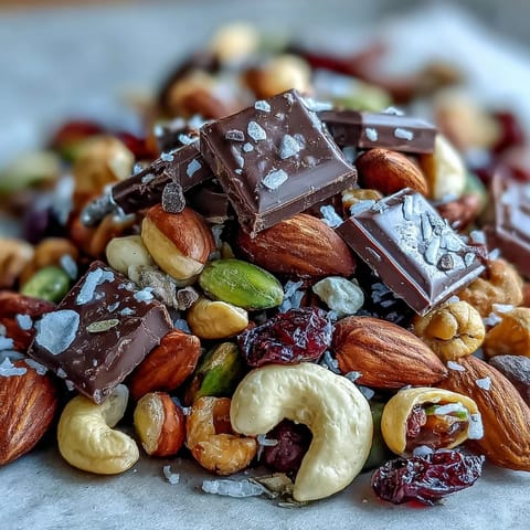 Homemade Trail Mix Dark Chocolate