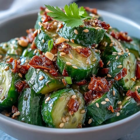 Smashed Cucumber Salad #363