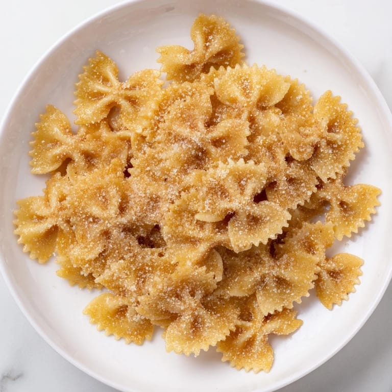 Imagine the amazing crunch of Air Fryer Pasta Christmas Crack, tossed in a flavorful cinnamon sugar mixture.