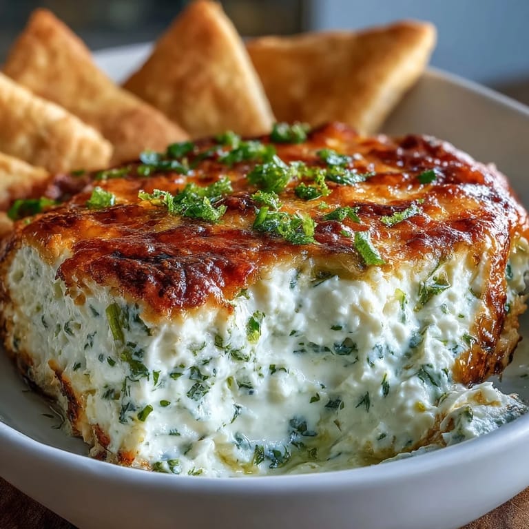 A warm Cilantro and Lime Chicken dip served with crunchy tortilla scoops for a gluten-free appetizer.