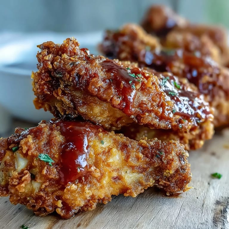 Golden Fried Chicken Wings, coated in seasoned flour and fried to perfection, arranged on a platter with ranch dipping sauce.