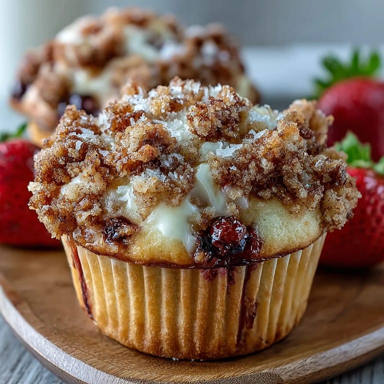 Bright lemon and plump blueberry muffins baked with sourdough, crowned with a crisp streusel for a perfect balance of sweet and tart.